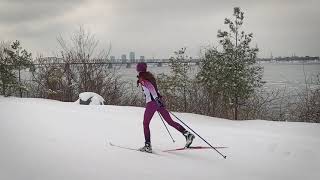 Initiation au ski de fond [upl. by Trever]