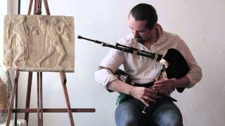 Scottish smallpipes in A blackwood  Alexander Anistratov [upl. by Aivonas]