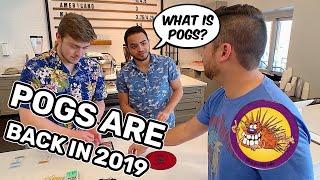 TEENS REACT TO THE 90s POGS [upl. by Penn498]