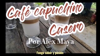 Café capuchino casero [upl. by Kellyann]