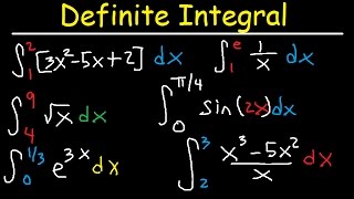 Definite Integral Calculus Examples Integration  Basic Introduction Practice Problems [upl. by Leahey]