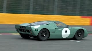 Ford GT40 Mk2 Acceleration amp Fast Flybys [upl. by Enedan]