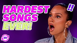 Incredible Singers That PICK The HARDEST Songs And Blow Judges Away [upl. by Walkling]