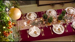 How to Set Your Christmas Table [upl. by Waldos]