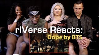 rIVerse Reacts Dope by BTS  MV Reaction [upl. by Shultz]