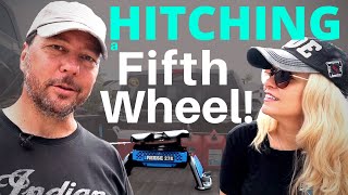 Fifth Wheel Hitching  Reese M5 Review  Changing Lanes [upl. by Denton]