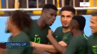 Nigeria v Egypt Onuachu scores one of world’s fastest goals [upl. by Adao121]