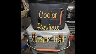 Ozark Trail Cooler Review [upl. by Hnim]