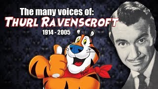 Many Voices of Thurl Ravenscroft Animated Tribute  Tony the Tiger  Disneyland [upl. by Adlaremse595]