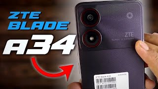 ZTE Blade A34  Review📱 [upl. by Lucania]