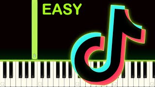 Oh no oh no oh no no no song  EASY Piano Tutorial [upl. by Gies]