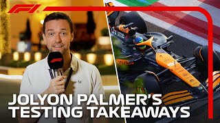 Jolyon Palmers Testing Takeaways  2024 F1 PreSeason Testing [upl. by Kyl641]