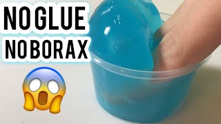 HOW TO MAKE SLIME WITHOUT GLUE WITHOUT BORAX NO GLUE  NO BORAX RECIPE EASY SLIME [upl. by Shaylah41]