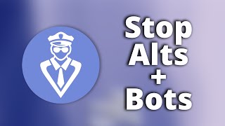 How to make a Discord Verification System with AltDentifier [upl. by Anihsat]