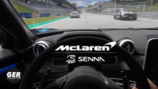 McLaren Senna destroys everything on track [upl. by Valene327]