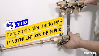 Comment réaliser un réseau de plomberie PER  Bricorama [upl. by Toulon82]