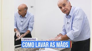 Como lavar as mãos  Coronavírus 1 [upl. by Combe816]