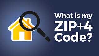 How to Find your Zip4 Code  Full USPS 9 Digit ZIP Code [upl. by Crin]