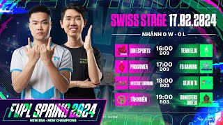 Nhánh 0W  0L DIH ProGamer SevenTV tự tin xuất trận  FVPL Spring 2024  SWISS Stage 1702 [upl. by Dane]