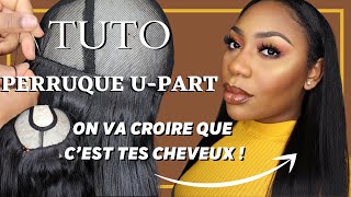 TUTO COMMENT FABRIQUER UNE PERRUQUE UPART POUR DEBUTANT  ON VA CROIRE QUE CEST TES CHEVEUX [upl. by Etna418]