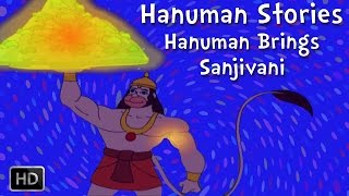 Hanuman Stories  Hanuman Brings Sanjivani [upl. by Teferi]