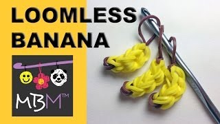 Rainbow Loom Fruit Off The Loom  Banana Charm [upl. by Philbo]