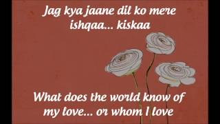 quotTumhi Ho Bandhuquot Lyrics amp English Translation  quotCocktailquot 2012 [upl. by Yeaton]