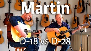 Martin D18 vs Martin D28  Erwin amp Adrian [upl. by Christean]