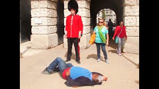 guy tries to fight royal guard BIG MISTAKE [upl. by Entroc60]