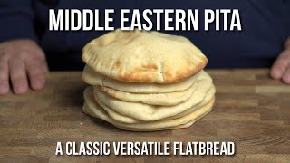 Middle Eastern Pita bread A classic versatile flatbread [upl. by Tallbot]