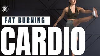 Fat Burning HIIT Cardio Workout  No Equipment [upl. by Nnaytsirk]