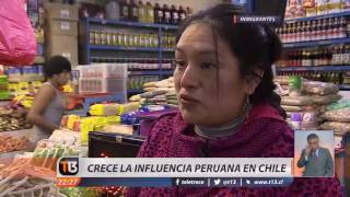 Crece la influencia peruana en Chile [upl. by Anwahsal]