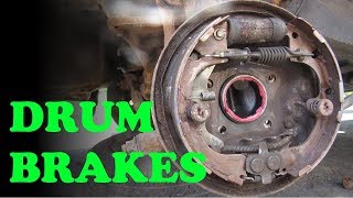 How Drum Brakes Work [upl. by Lamson823]