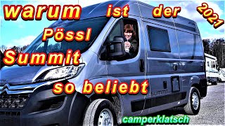 Pössl Summit 540  Prime 🔥 Modell 2021 🔥 günstige Wohnmobile Kastenwagen 🔥 Camper Van Test Review [upl. by Nnaylrebmik374]