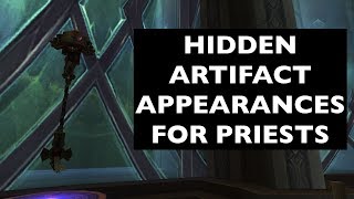 Hidden Artifact Appearances for Priests Hidden Potential  WoW Guide [upl. by Osrock101]