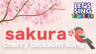 Sakura  Japanese Cherry Blossom Song さくら [upl. by Ayot]