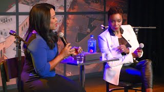 Heather Headley interview at the Clyde Theater [upl. by Aridaj]