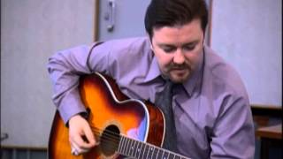 David Brent on Guitar  Free Love Freeway  The Office  BBC [upl. by Wasserman898]