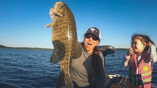 How To Catch Bass In A Flooded Lake  Oklahoma Edition [upl. by Quartus]