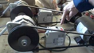 Synchronizing AC generators  Part 2 strobe light view [upl. by Bret]