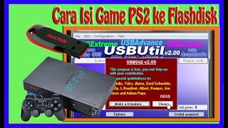 Cara Isi Game PS2 ke Flashdisk Menggunakan USBUtil Cara Membuat Flashdisk Untuk Game PS2 [upl. by Ardnekan]