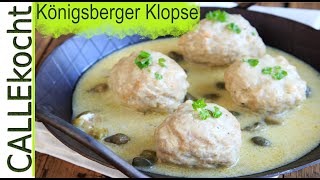 Königsberger Klopse kochen  einfach und schnell  Rezept [upl. by Davison]