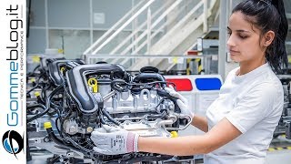 Audi ENGINE  Car Factory Production Assembly Line [upl. by Lamag]