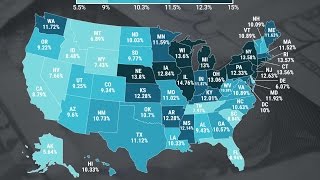 These are the states you should live in to pay the least taxes [upl. by Ahsikram]