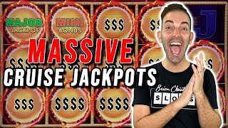 🚢 MASSIVE JACKPOTS from BCSlots Cruises [upl. by Iarised136]