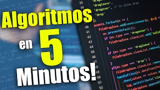 ALGORITMOS en 5 Minutos o más wElTallerDeTD [upl. by Assiran]