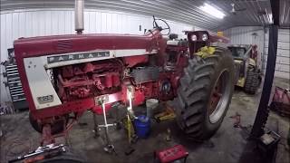 Farmall 806 MCV Removal [upl. by Yeloc701]