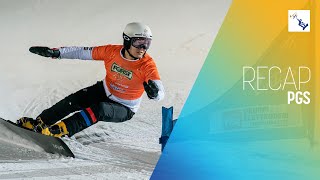 Parallel Giant Slalom  Recap  FIS Snowboard [upl. by Mortimer527]