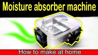 How to make Moisture absorber  Dehumidifier  Air Purifier [upl. by Eissoj17]