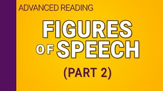 Figures of Speech Part 2 Tropes and Schemes [upl. by Aissatsana]